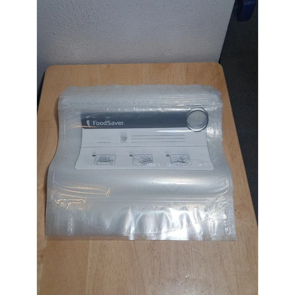 Fresh Saver Vacuum Seal 18 Pk 1-Gallon & 15 Pk 1 Quart, Expandable Bags